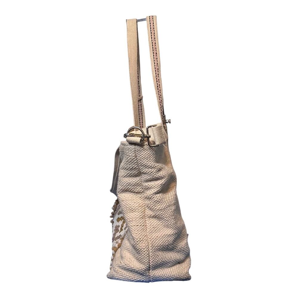 America & Beyond Wild Nights Embellished Tote w/ Crossbody Strap - Picture 3 of 6